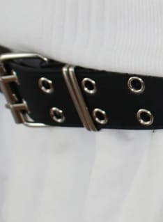 DUAL EYELET BELT